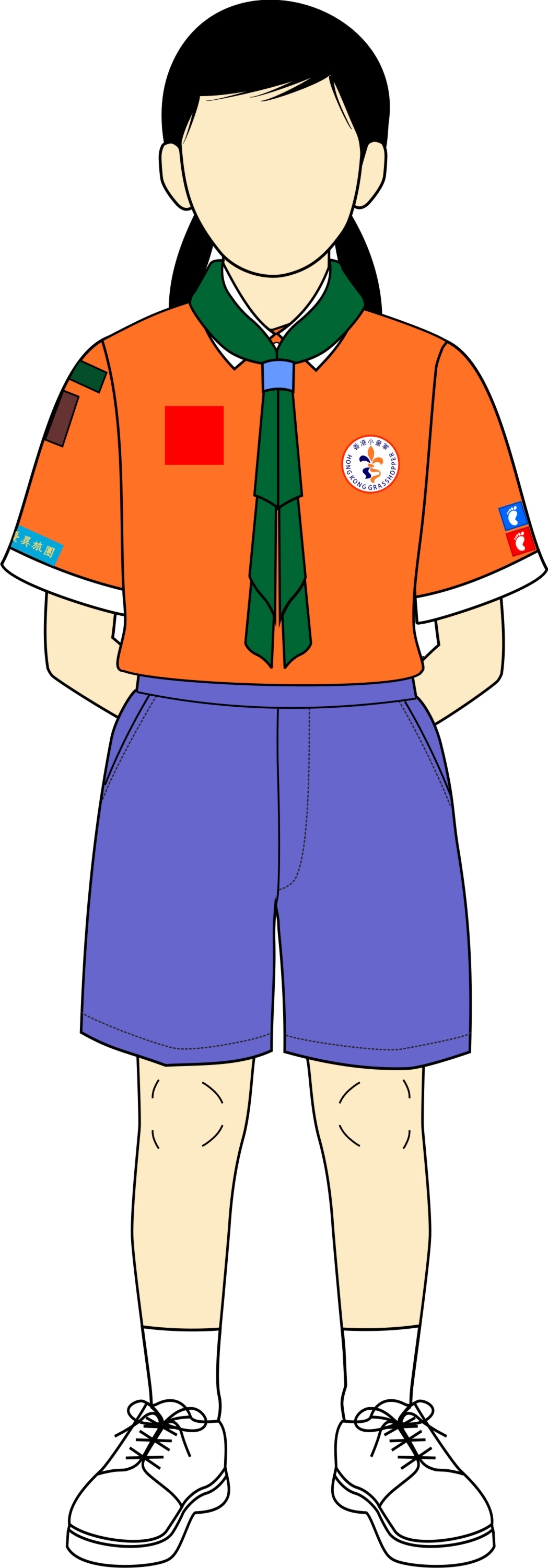 Grasshopper Scout Female Uniform