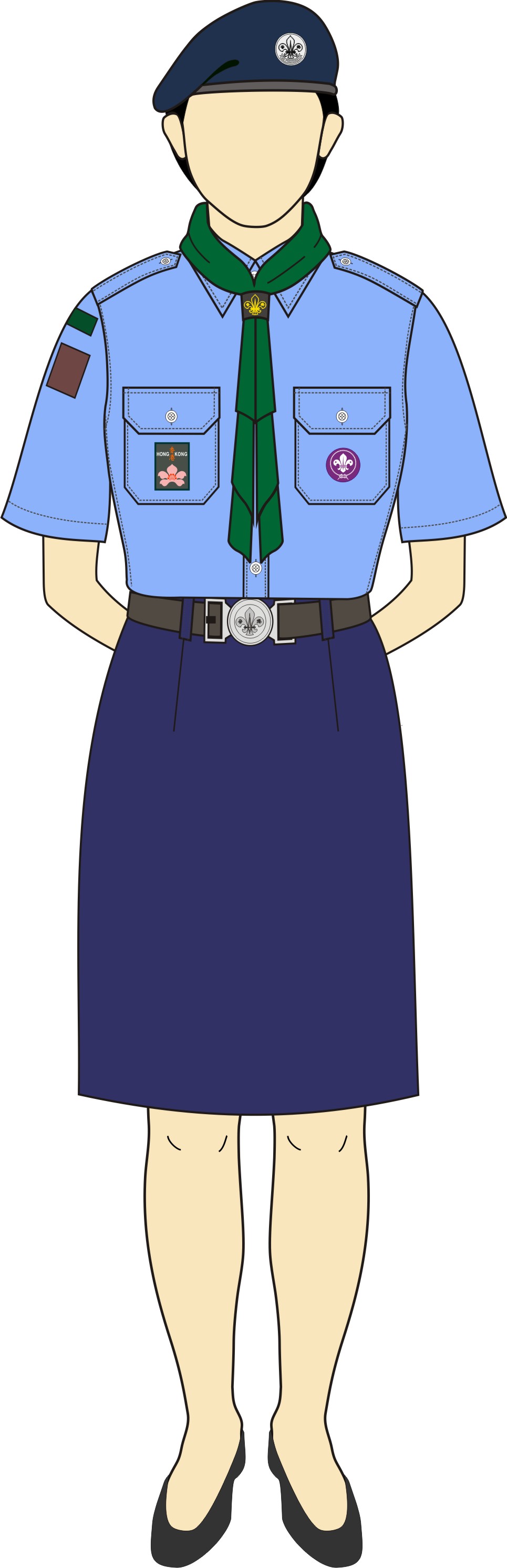 Air Rover Scout Female Uniform
